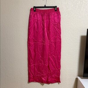 Elegant Pink Women's Trousers